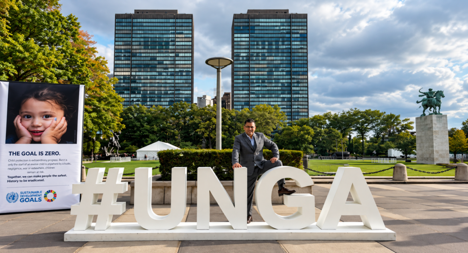 What did Binod Anand say at the United Nations? At the UN General Assembly deliberations on the Right to Development, CNRI Secretary General Binod Anand argued that the food, fertiliser, fuel and finance crises form one chain and that cooperative ownership is the most durable solution